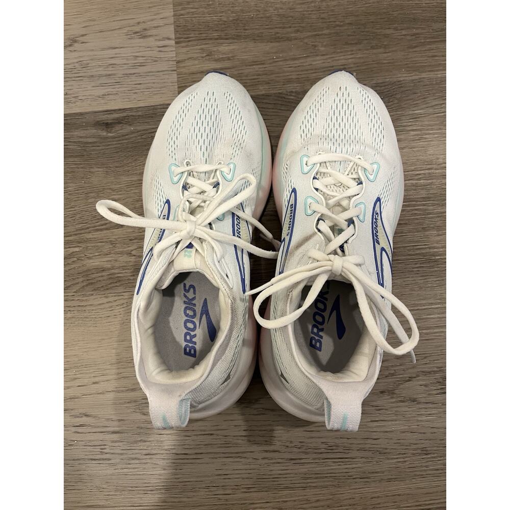 Brooks Womens Glycerin 22 1204341D110 Blue Running Shoes Sneakers Size 9 D WIDE - Picture 15 of 16
